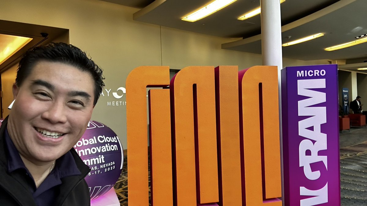 rwang0's tweet image. MyPOV: that was a fun event and keynote! #IngramMicroGCIS23 @IngramMicroInc