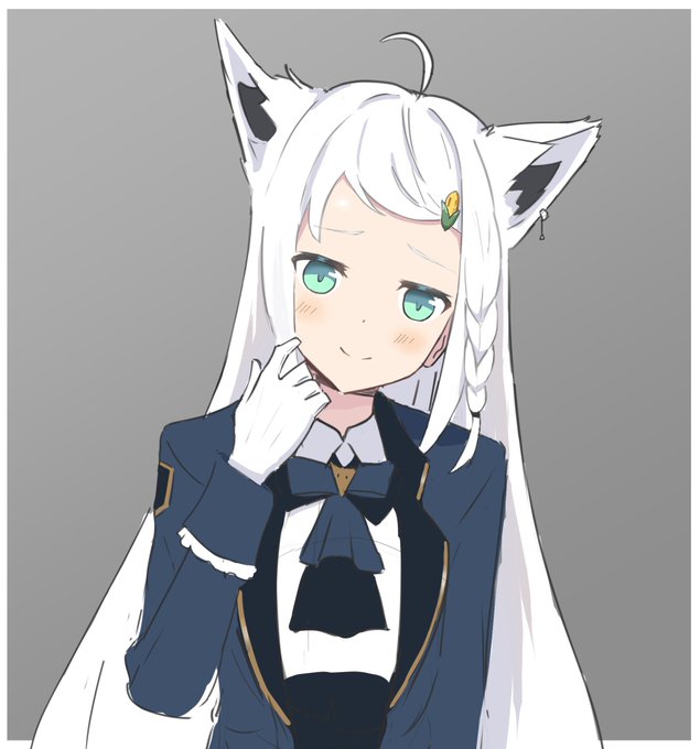 「fox ears green eyes」 illustration images(Latest)｜21pages