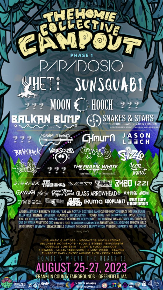 Phase 1 for The Homie Collective Campout 2023:::

get your homie pass here::::
theticketing.co/e/thcc2023