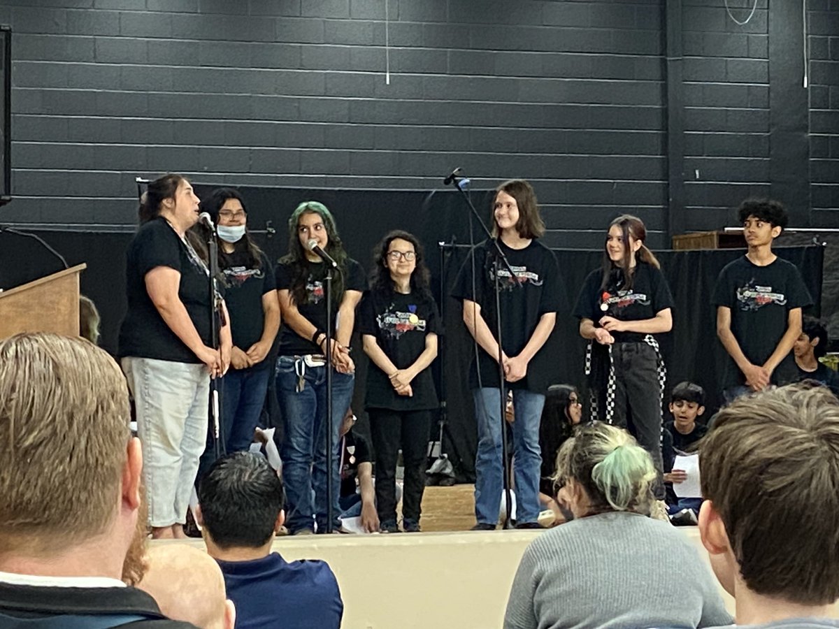 GrahamEducator's tweet photo. Congratulations to the 8th graders. Four of those are my kiddos!!!! @NISDZachryCyber @NISDZachry https://t.co/W9CQ2oGAJA