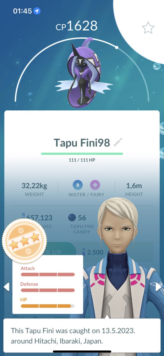 POGOAnavi's tweet photo. Niantic gave me 3 98%, two of them were back to back. Which one should I keep? 😅 #pokemongo https://t.co/lai90wrn7u