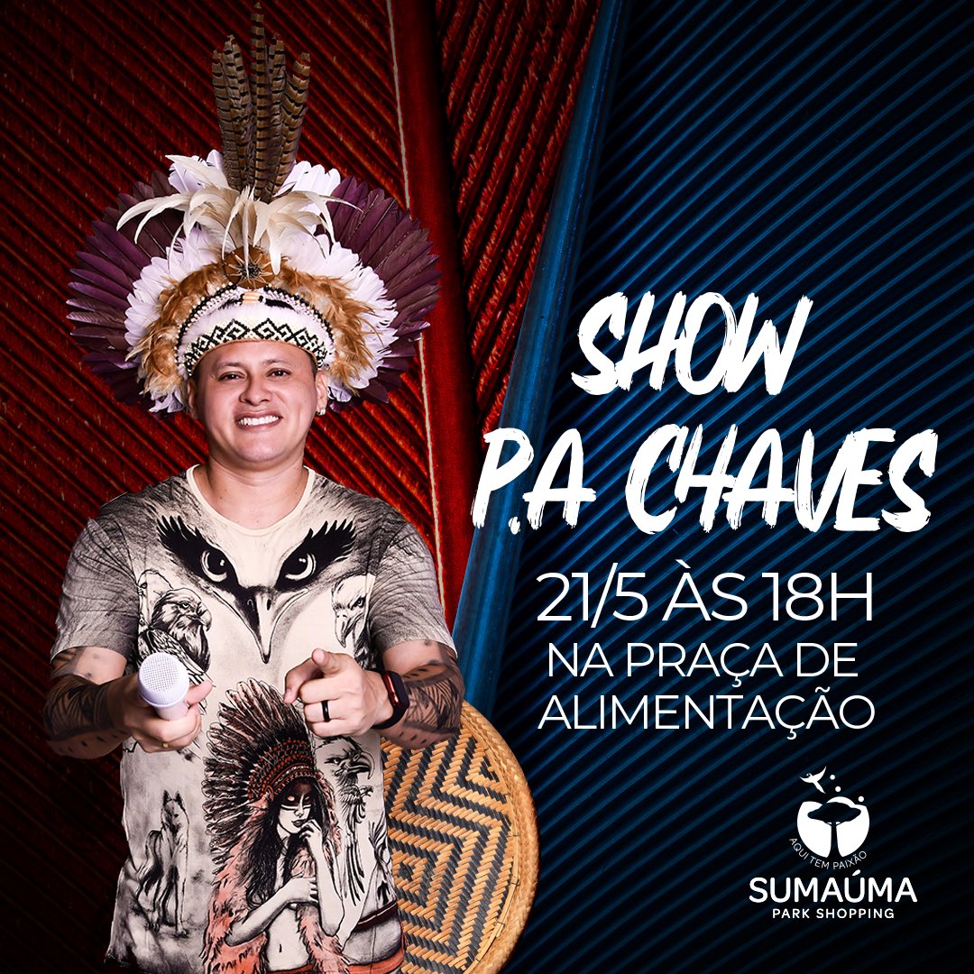pachavesoficial's tweet photo. Meus amigos, toadeiros apaixonados, domingo, 22.05, no Shopping Sumauma, a partir das 18h.
Aguardo vcs.
💙❤️ https://t.co/AHleOXfh1Y