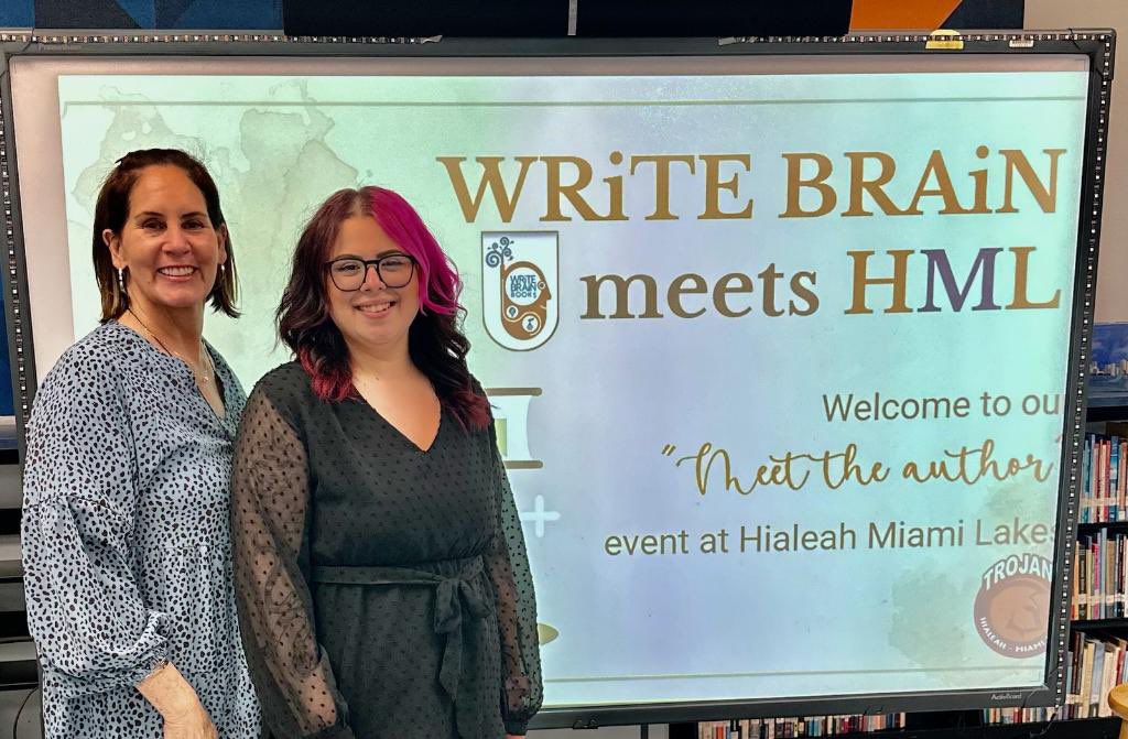 ELLs @HMLSrHighSchool succeed authoring @WriteBrainBooks Kudos to Ms. Melissa Rodriguez, the ESOL teacher behind the success! #MDCPSELLsRock @MDCPSBilingual @SuptDotres @MDCPSAcademics @dldep