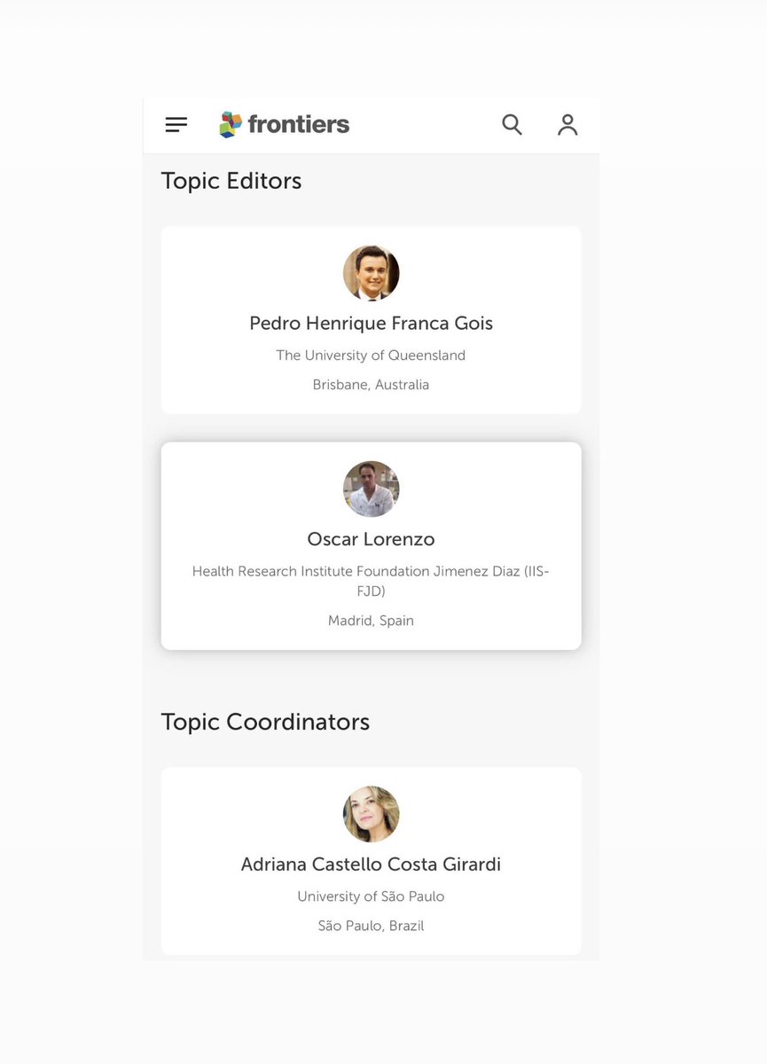 Pedro Gois (@drpedrinho) on Twitter photo Looking for potential authors.
Check it out on frontiersin.org/research-topic…
#frontiers #frontiersinnephrology #ISNyoung #ANZSN #ISNYNC #ISN <a href="/accgirardi7/">Adriana Castello Costa Girardi</a> <a href="/MarinaWainstein/">Marina_Wainstein</a> <a href="/SabineKaram6/">Sabine Karam</a> Looking for potential authors.
Check it out on frontiersin.org/research-topic…
#frontiers #frontiersinnephrology #ISNyoung #ANZSN #ISNYNC #ISN <a href="/accgirardi7/">Adriana Castello Costa Girardi</a> <a href="/MarinaWainstein/">Marina_Wainstein</a> <a href="/SabineKaram6/">Sabine Karam</a>
