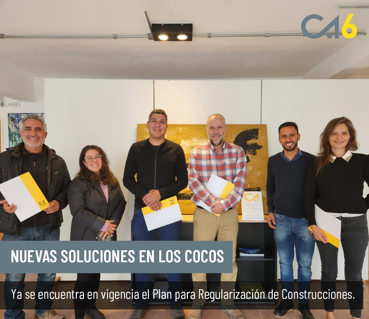 colarqr6's tweet photo. Nuevas soluciones en Los Cocos 🤝🏽

Ya se encuentra en vigencia el Plan de Regularización de Obras ✍🏼 https://t.co/gMb3bgpm7G