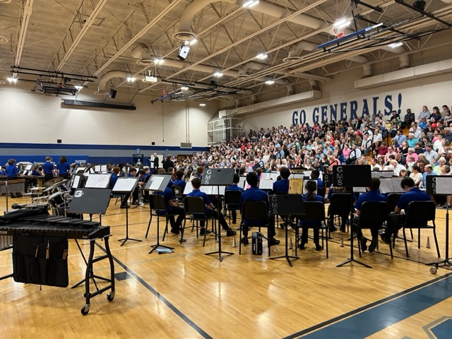 wcsGMS's tweet photo. Wow! Just wow!

Multiple standing ovations. A recognition of our long-time band director, Jan Dossey. A recognition of an exemplary award to our band directors, Mr. Blue and Mr. Jankowski. Just an all-around phenomenal evening for our 6th, 7th, and 8th grade bands!

#GeneralsLEAD https://t.co/bArZggmora