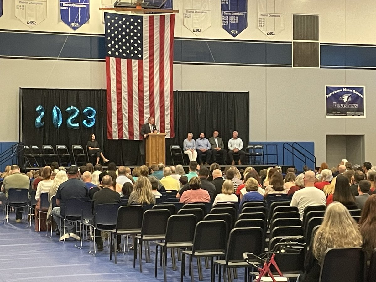 David Haug (@jr7supt) on Twitter photo Kindergarten Graduation tonight in the JHS gymnasium. <a href="/PlattinPrimary/">Plattin Primary</a> <a href="/R7Supt/">R7 Superintendent</a> <a href="/Jefferson_RVII/">Jefferson R-VII School District</a> Kindergarten Graduation tonight in the JHS gymnasium. <a href="/PlattinPrimary/">Plattin Primary</a> <a href="/R7Supt/">R7 Superintendent</a> <a href="/Jefferson_RVII/">Jefferson R-VII School District</a>