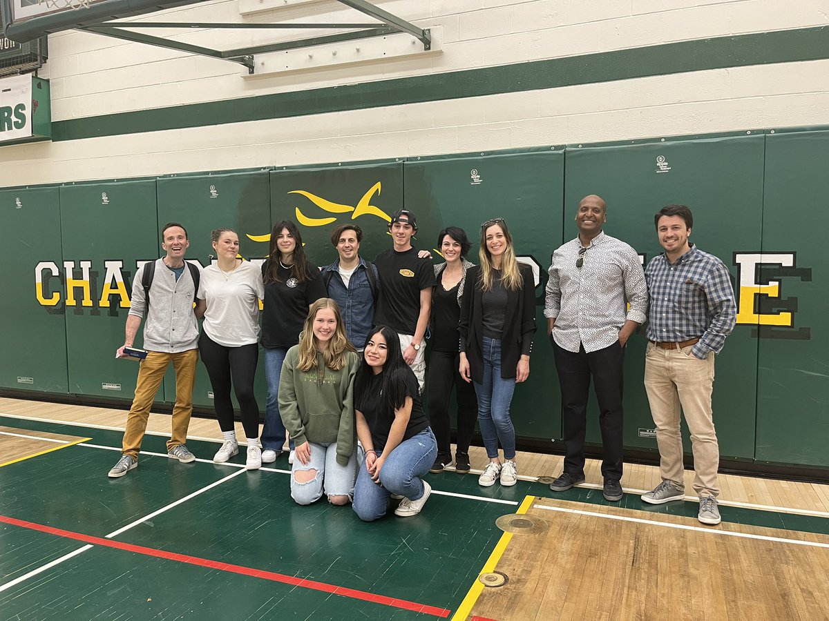 ISP_HPE's tweet photo. An honour to host Giuseppe 🇪🇸, Benoit 🇧🇪, Laure 🇫🇷, Cynthia 🇪🇸 &amp; James 🇺🇸 and showcase the incredible opportunities that await students @HPEschools &amp; showcase @BellevilleON https://t.co/k9xhc8HUDA