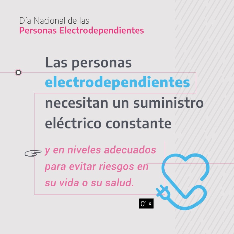MinSalud_Ar's tweet photo. ✅La Ley 27351 establece la gratuidad del servicio eléctrico para todas las personas Electrodependientes inscriptas en el Registro de Electrodependientes por Cuestiones de Salud (RECS).

🔹Realizá el trámite llamando al 0800 222 1002 (opción 9) o ingresando acá ⬇️
