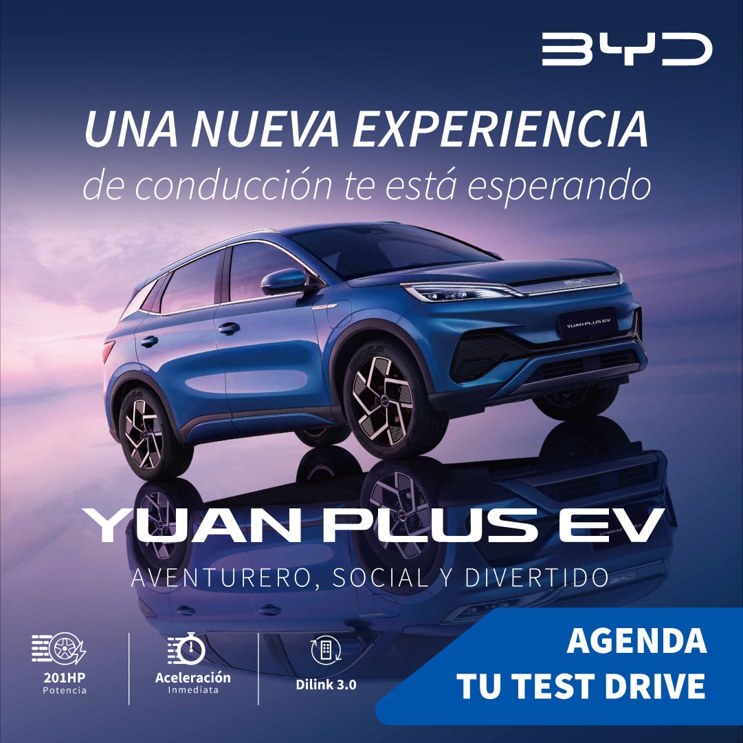 Primicias's tweet photo. #ContenidoPatrocinado | La fusión perfecta entre tecnología verde y diseño. 🌎  Agenda tu test drive https://t.co/7ChfEccMe1

#bydautoec #newmobilityera #bydauto #buildyourdreams #bydautoec #YuanPlus https://t.co/zKKU1aMyhU
