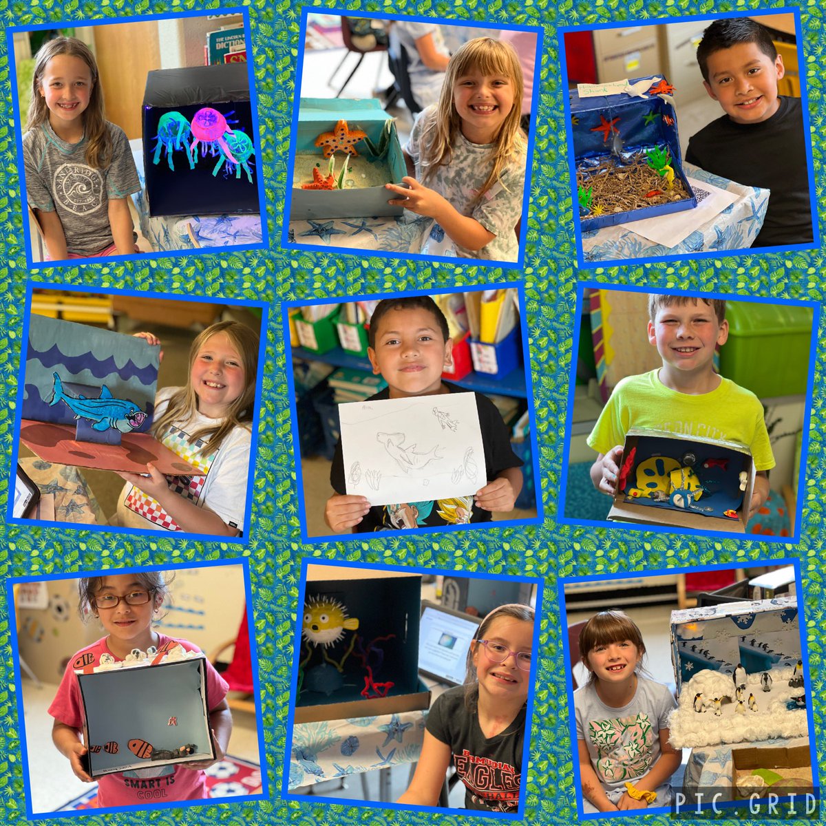 The Second Grade Aquatic Animal Exhibit was such a fun event! We enjoyed presenting our informational books and showcasing our incredible projects. Thanks to our family and friends for coming out this evening and supporting us! 🐠🦀🐟🐳🐬🦞🦑🐙