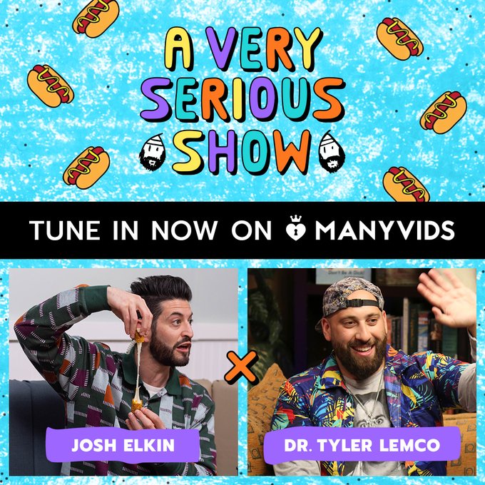 🎉 TUNE IN NOW 🎉

The Season 3 Premiere of "A Very Serious Show" is streaming LIVE on ManyVids! Come hang