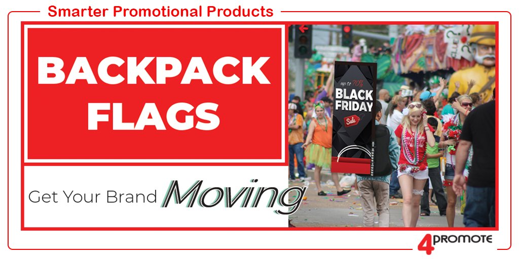 4promote's tweet image. Backpack Flags - Get Your Brand Moving #Flags #BackpackFlags ow.ly/ppZH50OoGvQ