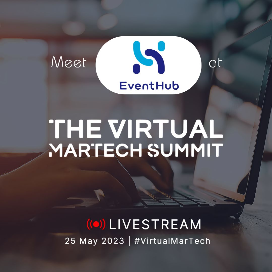 Martech_Summit's tweet photo. Excited to have @EventHub_inc join us as a sponsor for The Virtual MarTech Summit APAC on 25 May ๐๐
โก๏ธCheck the agenda and find out more about the summit: https://t.co/qa52Jgl1eG
#themartechsummit #virtualmartech #digitalmarketing #martech #sponsor https://t.co/2xTh4MUiBz