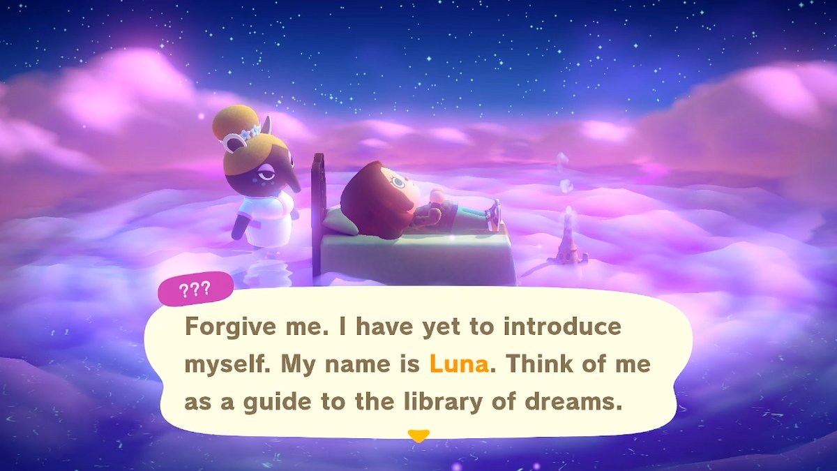 SenileSimmer's tweet photo. Tomorrow, another Animal Crossing video #acnhhardmode rules developed by @NintenTalk Complete playlist available if you need to catch up: https://t.co/rQKXzxEZkm Highlights include visits from Flick and C.J., meeting Leonardo, and finally trying out Luna's bed. https://t.co/SghcSPg8kI