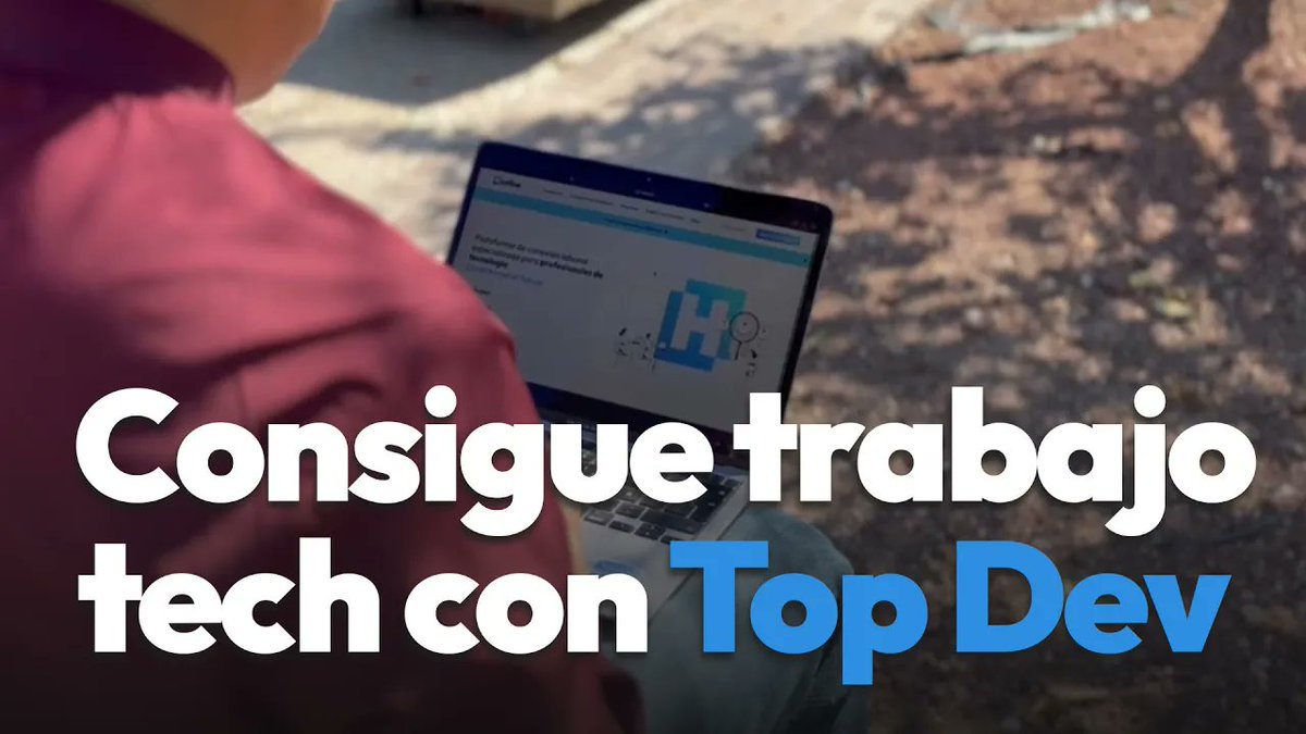 hirelineio's tweet photo. 💻 Óscar consiguió su primer empleo como Frontend Developer con nuestro programa de TopDev.
👉 Mira su testimonio aquí: https://t.co/G4mtZHCAs8
#topdev #frontenddeveloper #hireline #conectaconelfuturo https://t.co/KXYFsb3m7s