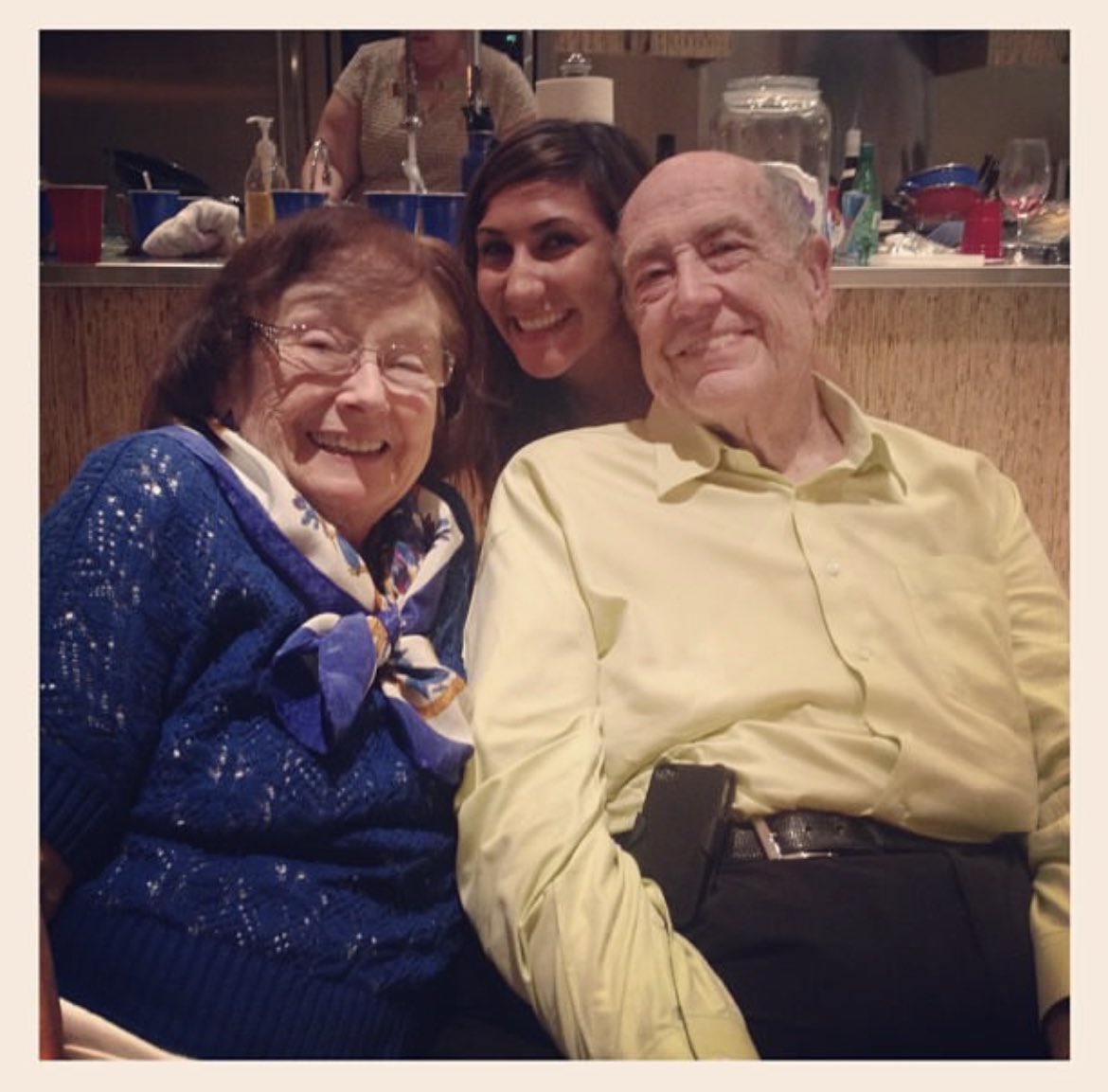 Louise &amp; <a href="/TexDolly/">Doyle Brunson Legacy</a> on 4th of July 2012. The personality and stories were unmatched! I will truly miss seeing your smiley face!