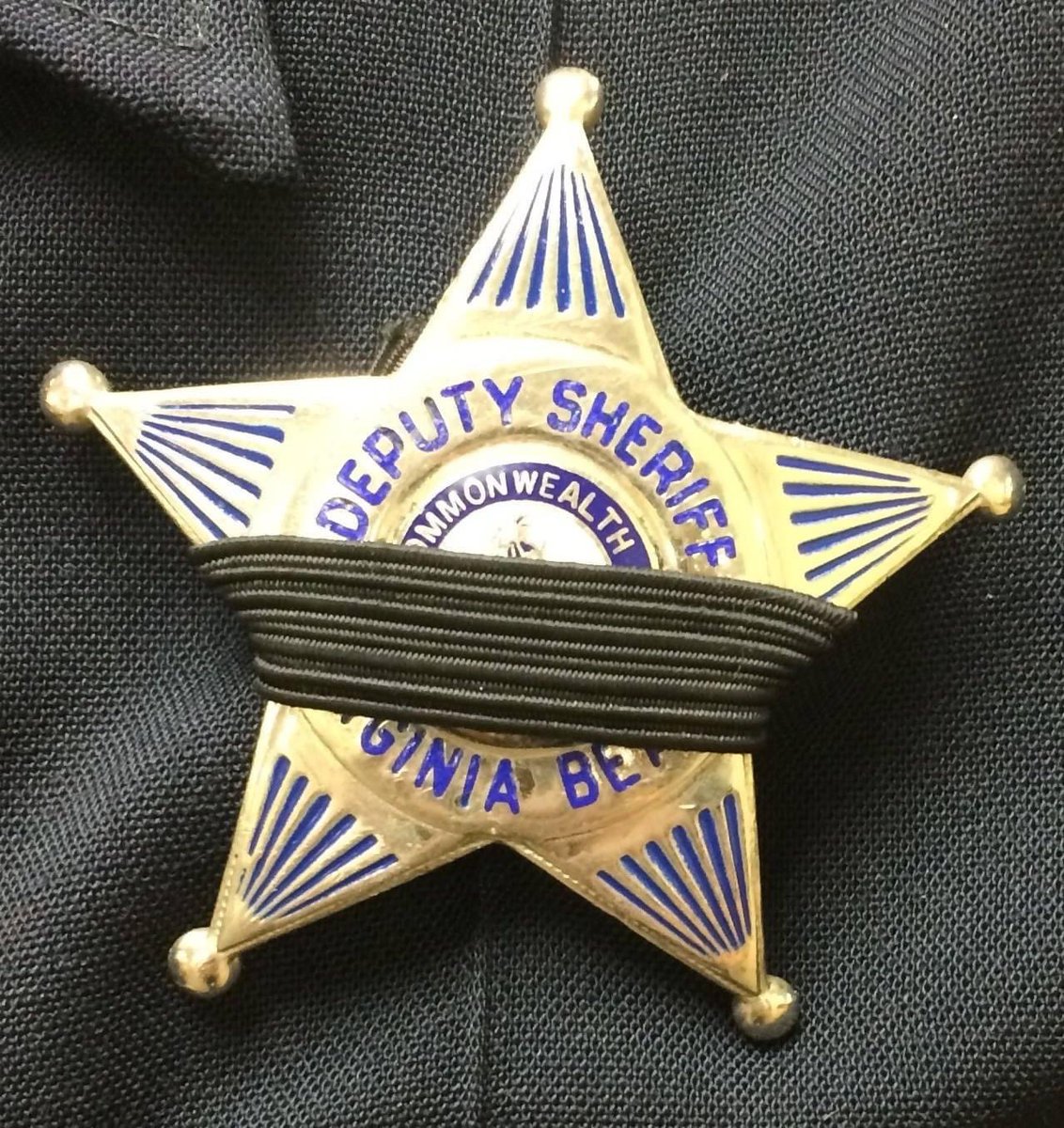 We are draping our badges this week in honor of National Police Week. Please join us in honoring and remembering those who have made the ultimate sacrifice to protect and serve our communities. #NationalPoliceWeek2023 #lawenforcement #virginiabeach