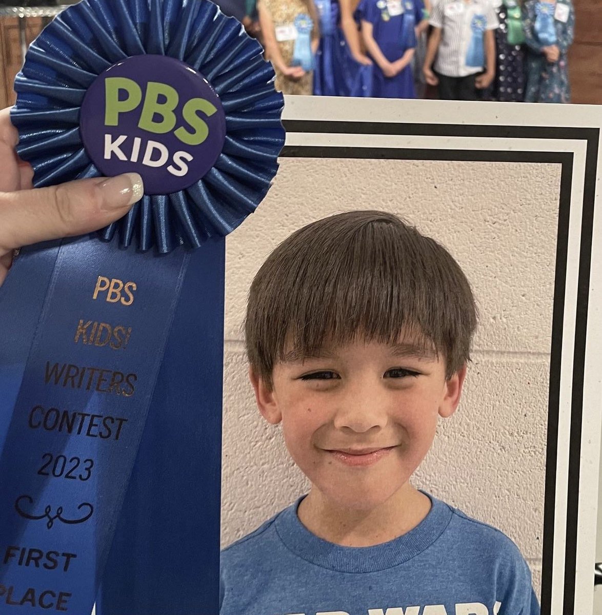 Congrats to Dimitri Poletsky for winning the Kindergarten 1st place award in the 2023 PBS Writers Contest sponsored by WHRO. His winning original story, Kitty Cat Has to Chat, is posted at WHRO for the next year. Great job, Dimitri. Your CAES family is PROUD of you! @NPSchools