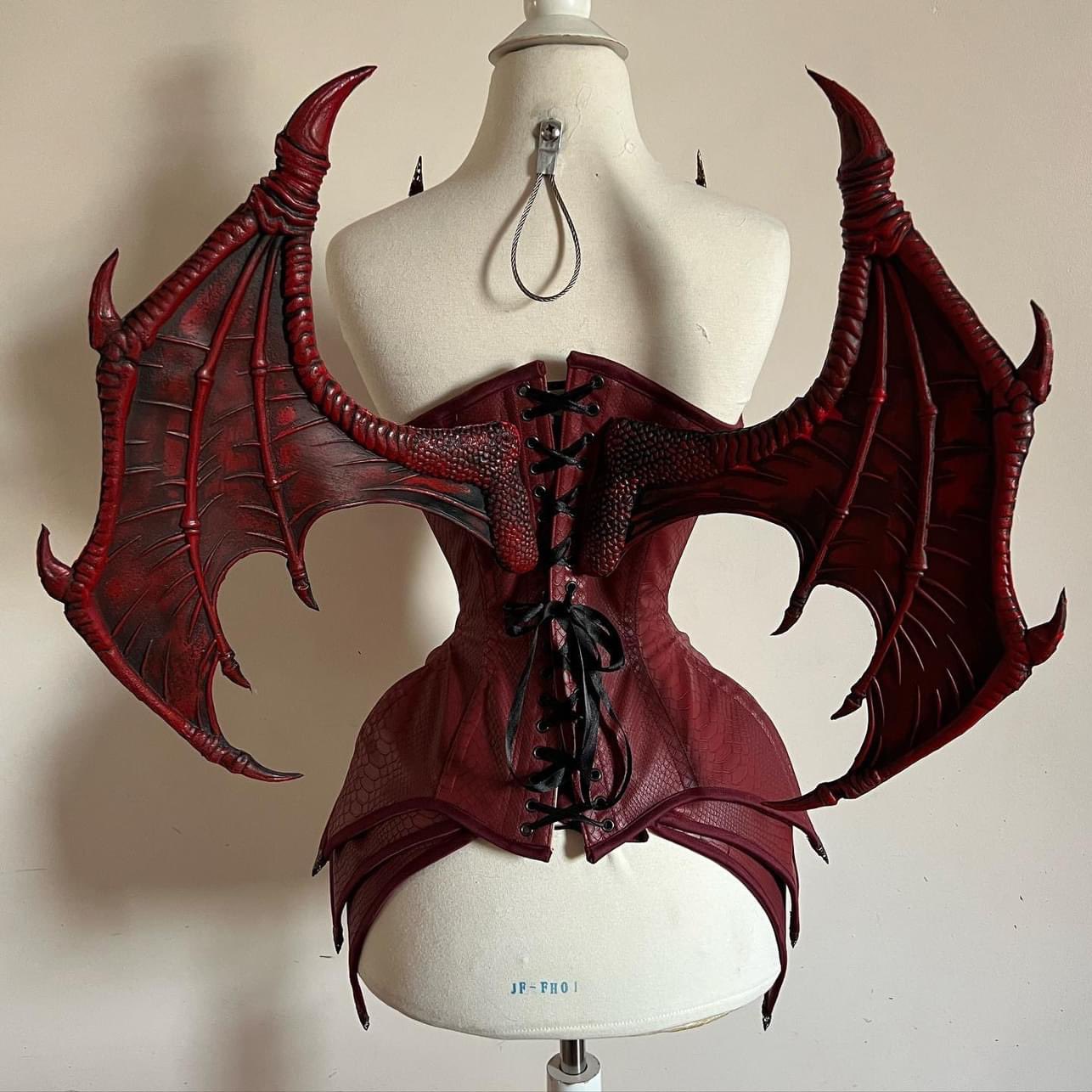 Corset with wings Corset with wings