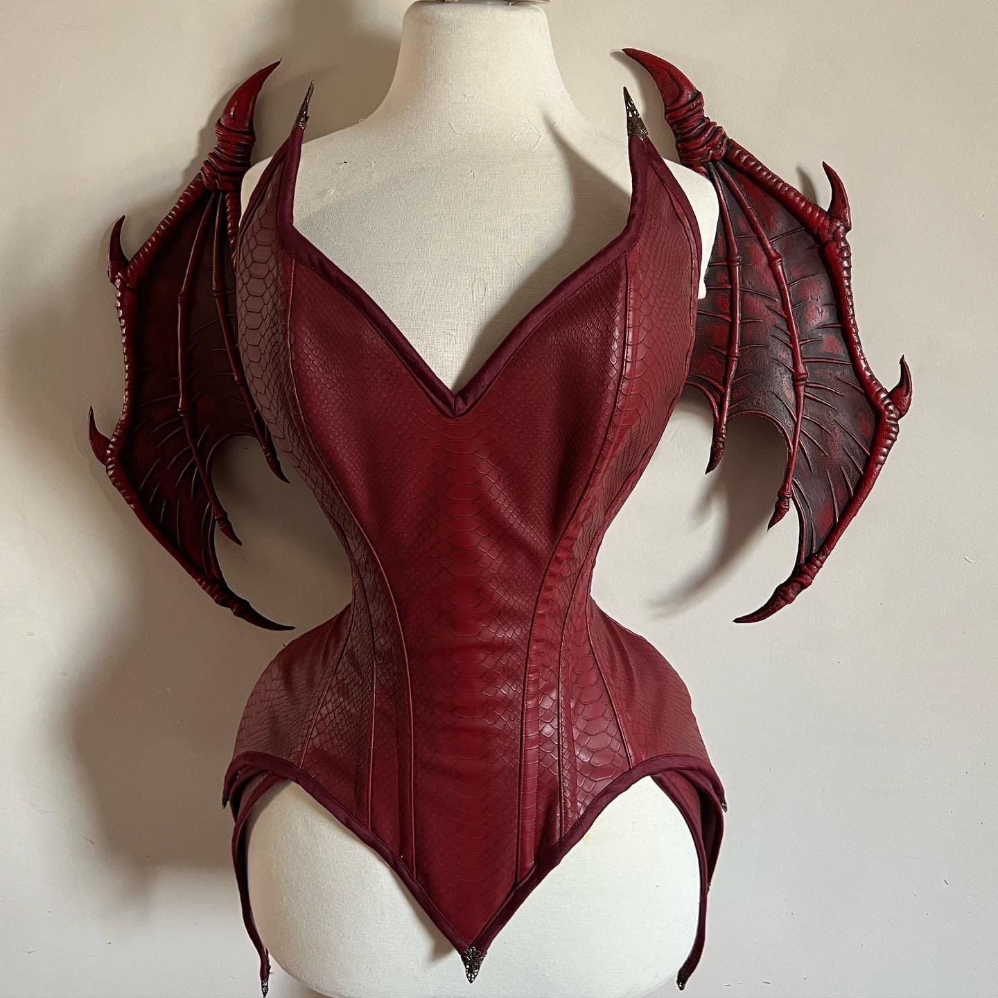 Corset with wings Corset with wings
