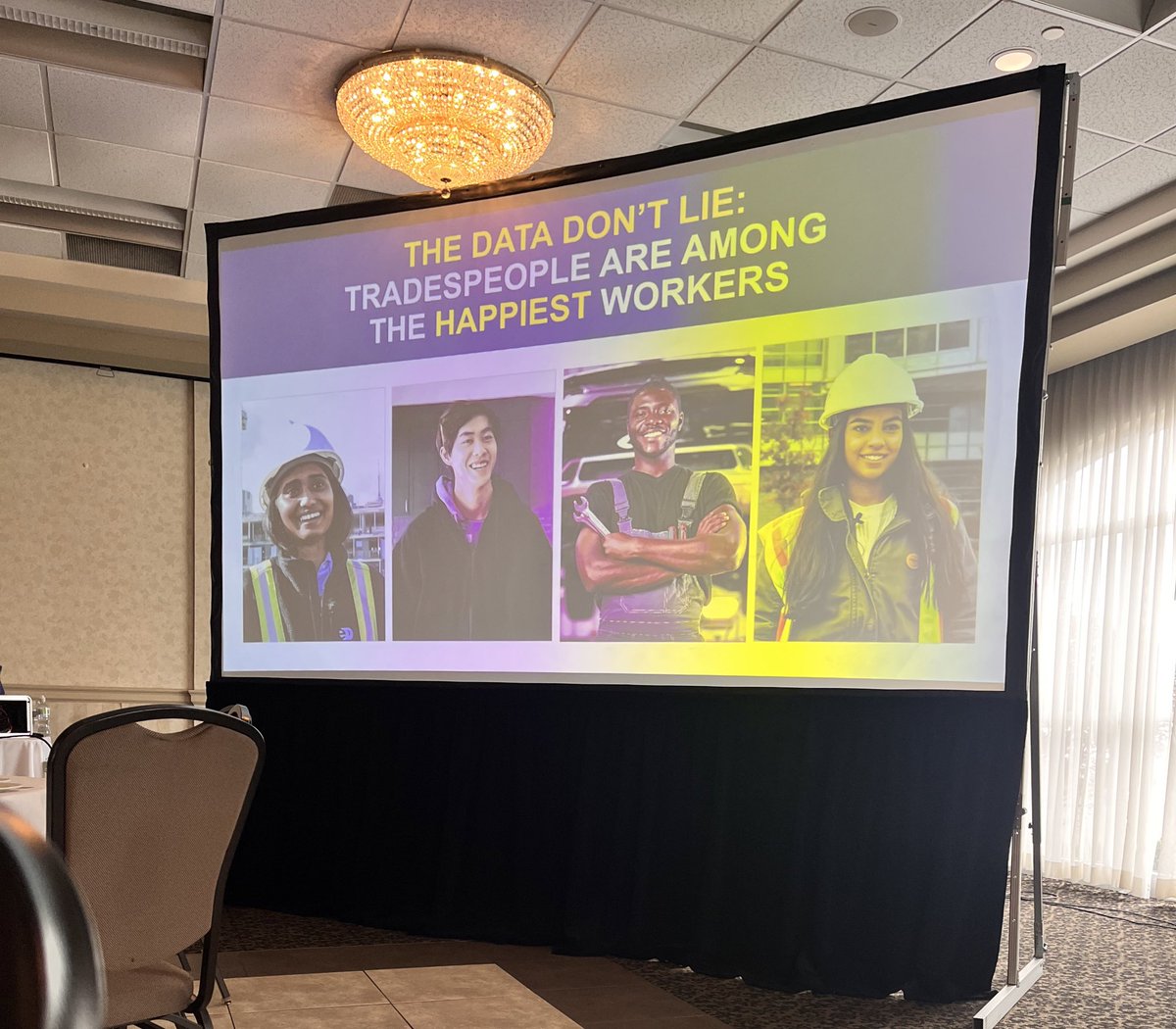 Great event today hosted by <a href="/BtfdBrantChambr/">Chamber of Commerce Brantford-Brant</a> “How to attract and retain young people to the Skilled Trades” with keynote speaker <a href="/joncallegher/">Jon Callegher</a> of <a href="/JobTalksCanada/">Job Talks</a>