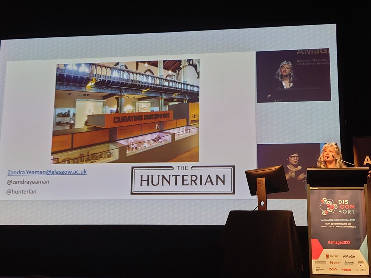 Some very welcome blethering coming up from <a href="/zandrayeaman/">Zandra Yeaman</a> <a href="/hunterian/">The Hunterian</a> in Glasgow #AMaGA2023