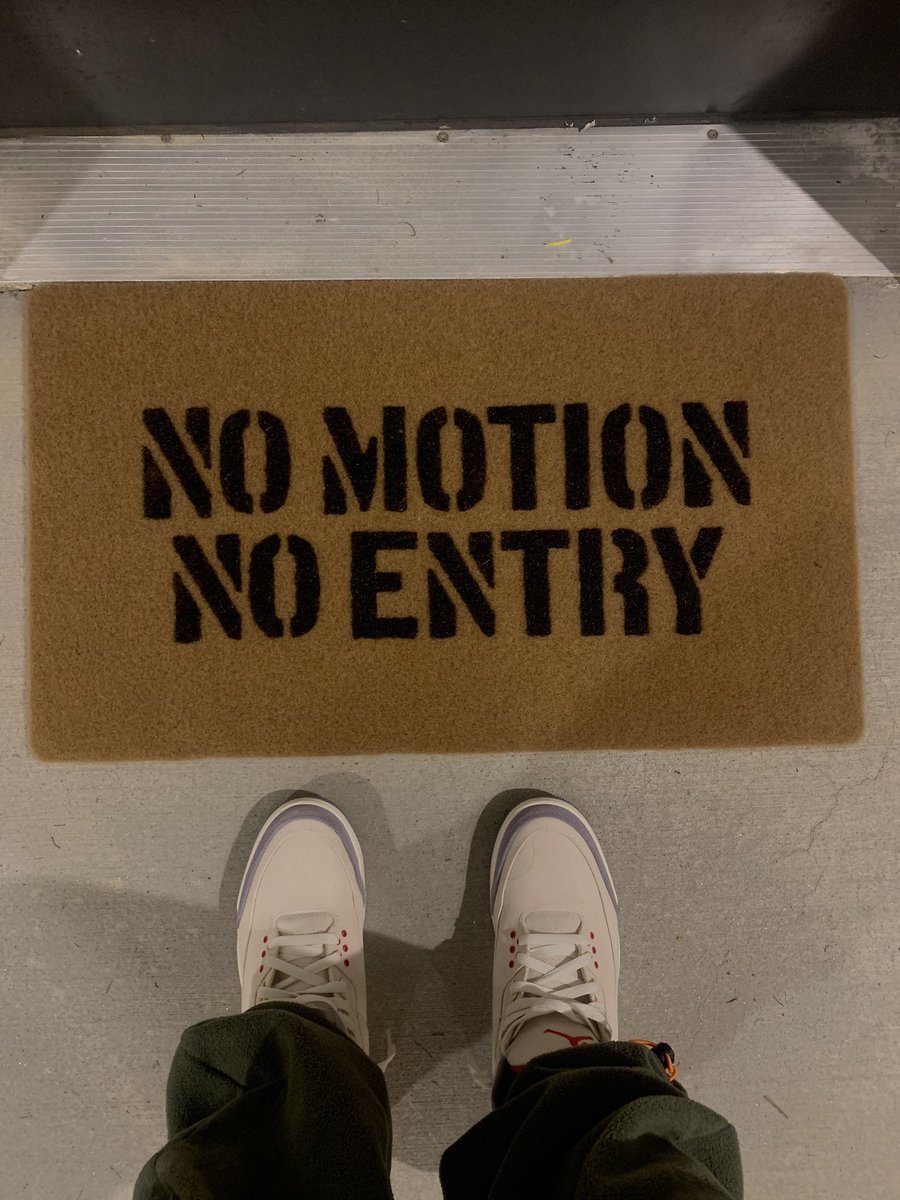 scroone14's tweet photo. No Motion No Entry!! 🙅🏾‍♂️Ⓜ️🙅🏾‍♂️ https://t.co/UQY9YVf5Gc