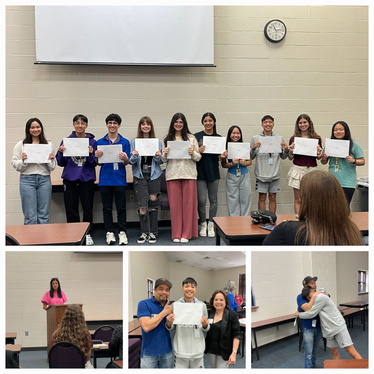 jvhsprincipal's tweet photo. Thank you @theCFEF for recognizing and awarding 10 scholarships to deserving @JerseyVillageHS Seniors. Total amount awarded is $66,000, this is more than any other school. This class is ready to take flight! #lovemyvillage #falconswithaflightplan https://t.co/ZefcWmrLEp