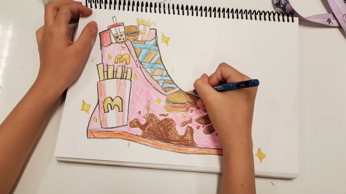 mlearning2010's tweet photo. Can't wait to see how these stoes will turn out! To be turned into 3D versions with a look at using reusable/sustainable materials #shoedesigners #productengineering #designsforthefuture https://t.co/V8TRajyitS