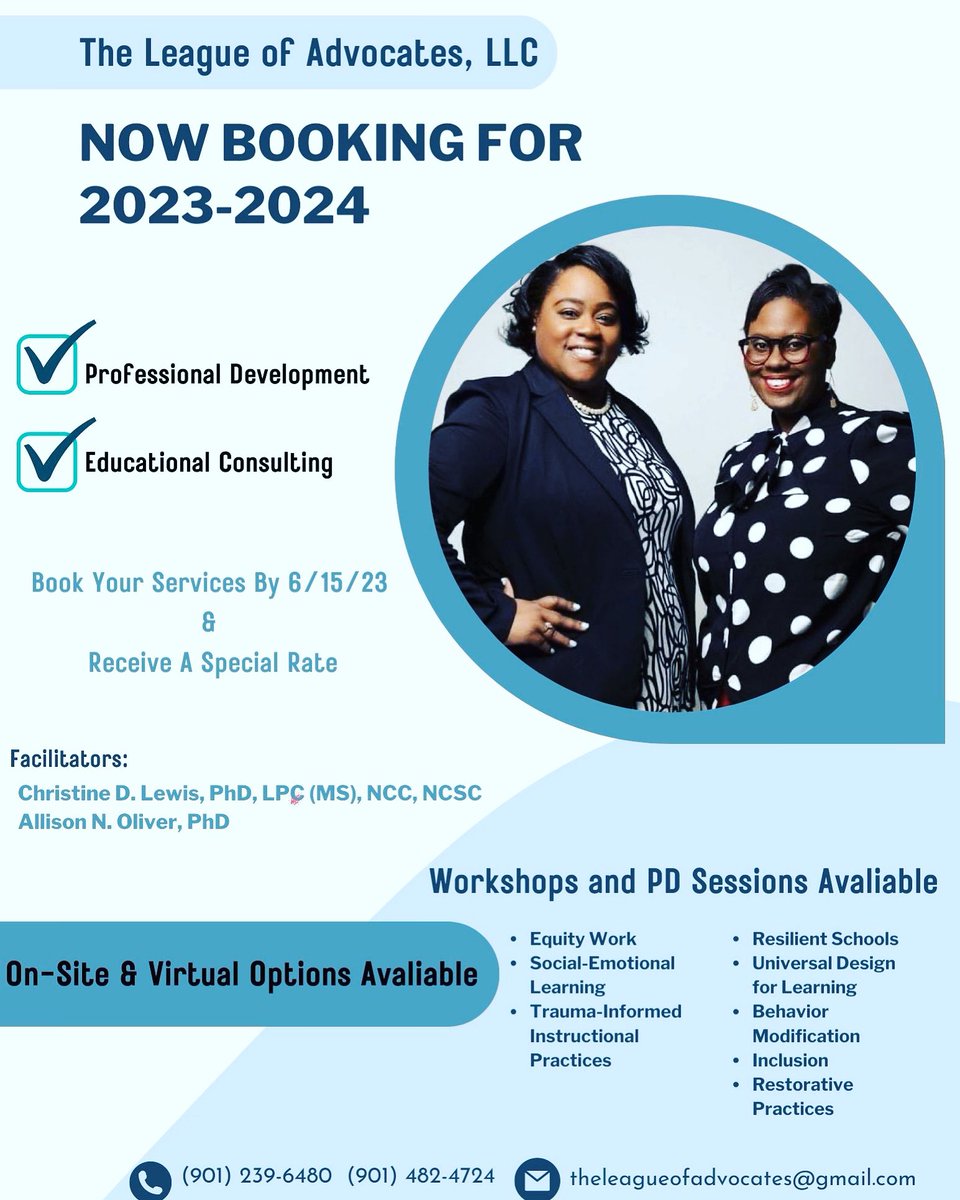 Now Booking! Reach out for more info and/or to secure your date! ⬇️