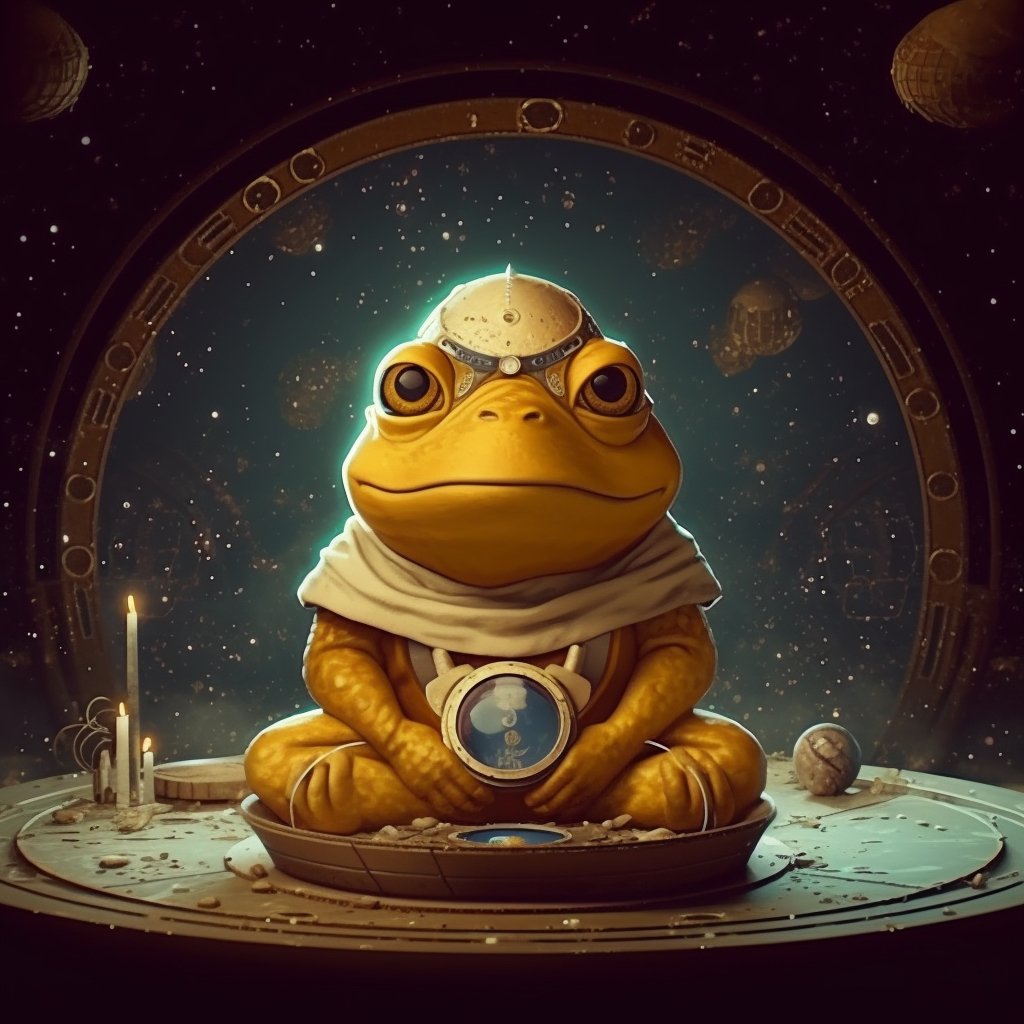 TurboToadToken's tweet image. In the vast expanse of our digital agora, a new coin emerges: $TURBO. This is not mere currency, but an idea, a philosophy, powered by the pulse of AI, embodied in ChatGPT. It heralds not just a shift in  economy, but a shift in consciousness. No longer shall we be mere…