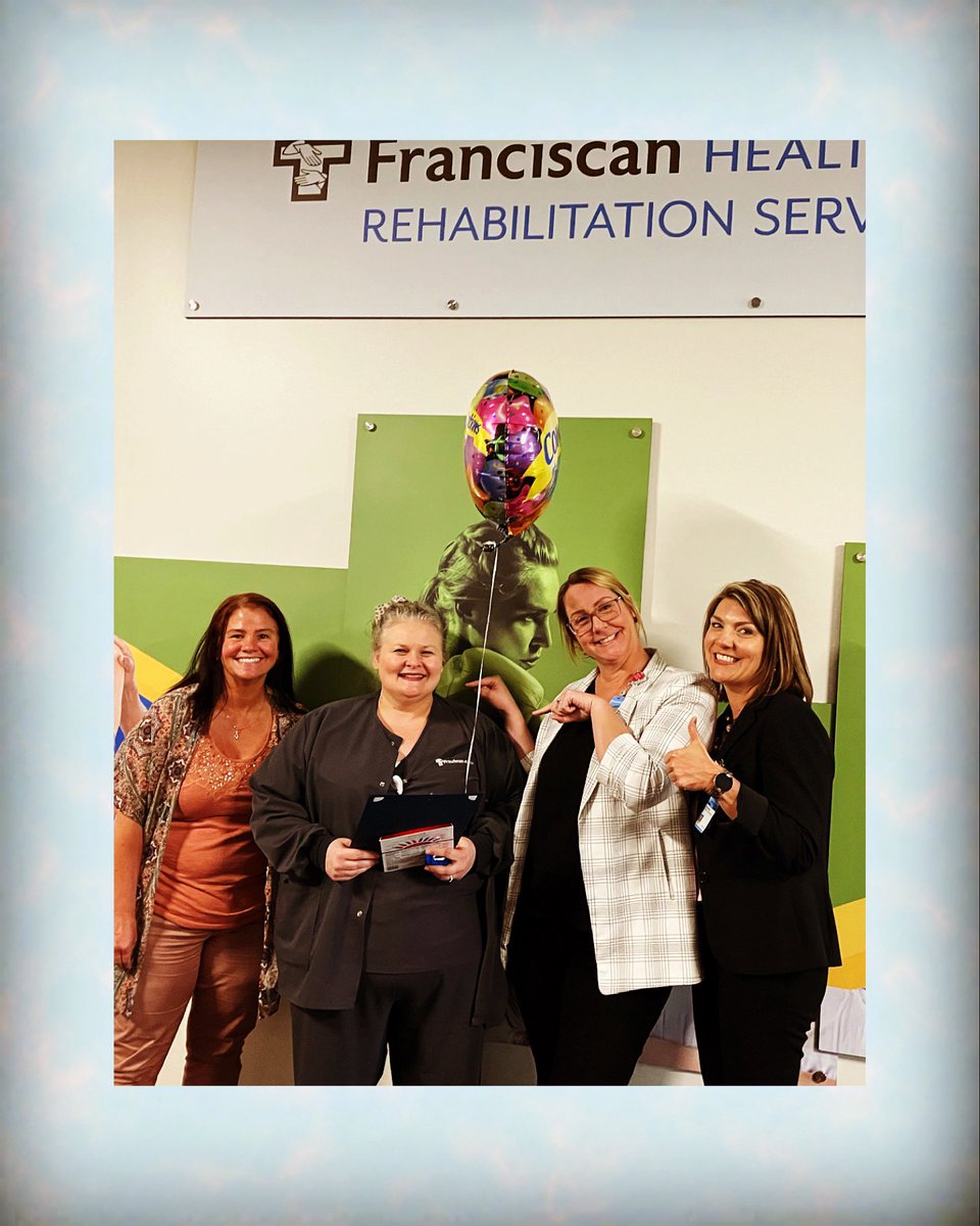 Congratulations to our newest MyFranciscan Hero, Angela Polmateer!!🎉 <a href="/MyFranciscan/">Franciscan Health</a> <a href="/ukvspu/">Shannon Heitmiller</a>