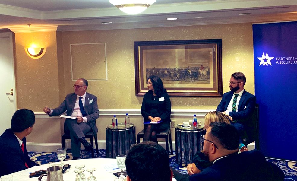 IRI_es's tweet photo. Hoy en @PSAonline los Directores de #AmericaLatina y el #Caribe de @NDI @ullmer_deborah y de @IRIglobal @GarrastazuTony dialogan sobre los retrocesos, desafíos y oportunidades que tiene la #democracia en la región. https://t.co/8p3jokEvLl