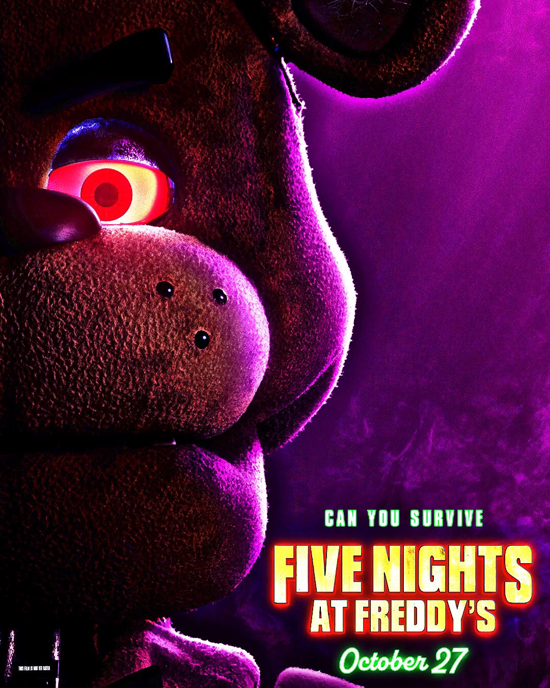 Five Nights at Freddy's (@FNAFMovie) / X