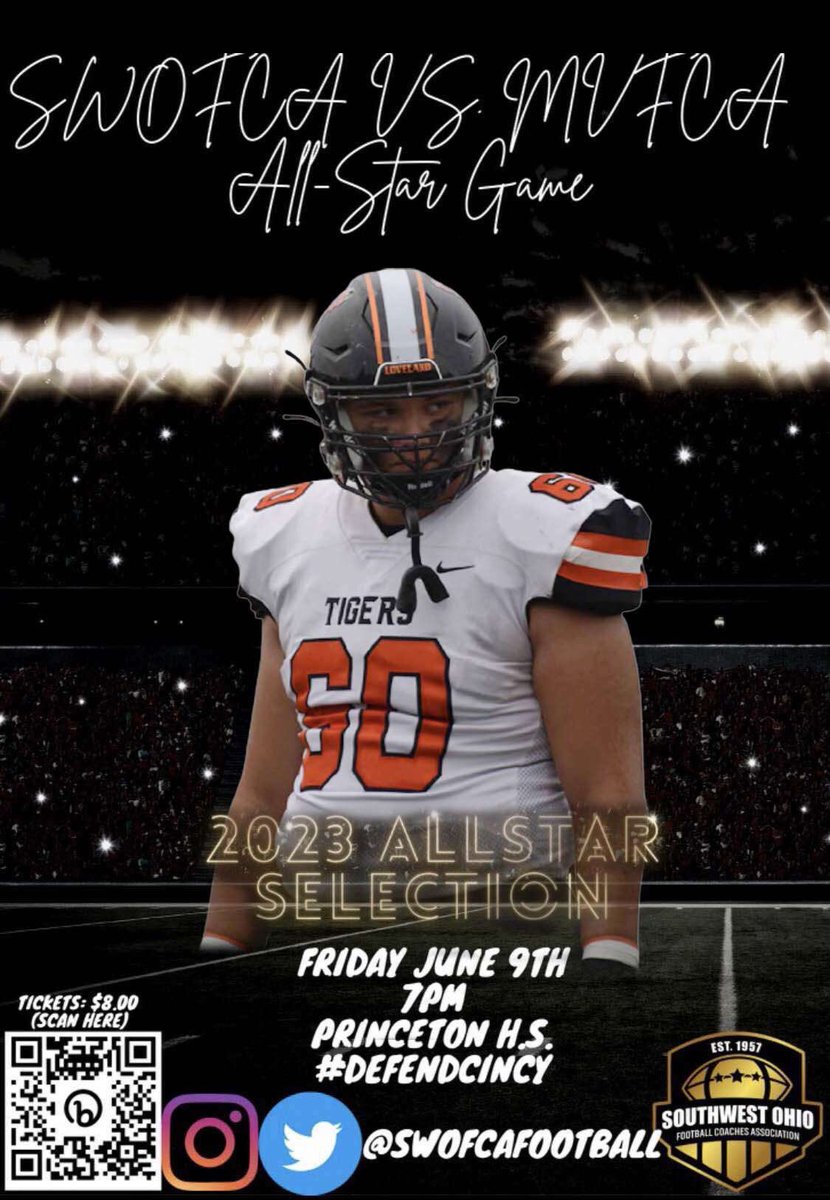 Noah Kline (@noahckline) on Twitter photo Honored to have been selected to play in the SWOFCA All star game! Can’t wait to suit up one more time before college. Come out and support! <a href="/SWOFCAfootball/">SWOFCA</a> <a href="/Proud2BRog/">Rodger Horton</a> <a href="/LHS_TigerFB/">Loveland Tiger Football</a> <a href="/Coach_AAllen/">Alfred Allen</a> <a href="/ACruse15/">Andy Cruse</a> <a href="/valpoufootball/">Valpo Football</a> Honored to have been selected to play in the SWOFCA All star game! Can’t wait to suit up one more time before college. Come out and support! <a href="/SWOFCAfootball/">SWOFCA</a> <a href="/Proud2BRog/">Rodger Horton</a> <a href="/LHS_TigerFB/">Loveland Tiger Football</a> <a href="/Coach_AAllen/">Alfred Allen</a> <a href="/ACruse15/">Andy Cruse</a> <a href="/valpoufootball/">Valpo Football</a>