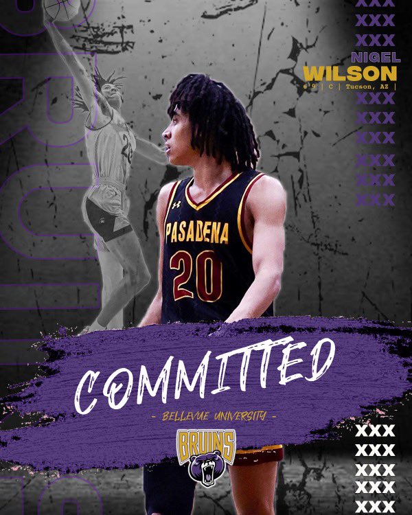 Pasadena MBB (@pcclancersmbb) on Twitter photo Congratulations to our Sophomore Nigel Wilson on his commitment to Bellevue University !!
Nigel was SCC All Conference honorable mention!
#GoLancers <a href="/Coach_Frazer/">Ryan Frazer</a> <a href="/nwillie21/">Nigel Wilson</a> <a href="/sgnlthelgthoops/">John Bynum Jr.</a> <a href="/PCCAthletics/">PCC Athletics</a> Congratulations to our Sophomore Nigel Wilson on his commitment to Bellevue University !!
Nigel was SCC All Conference honorable mention!
#GoLancers <a href="/Coach_Frazer/">Ryan Frazer</a> <a href="/nwillie21/">Nigel Wilson</a> <a href="/sgnlthelgthoops/">John Bynum Jr.</a> <a href="/PCCAthletics/">PCC Athletics</a>