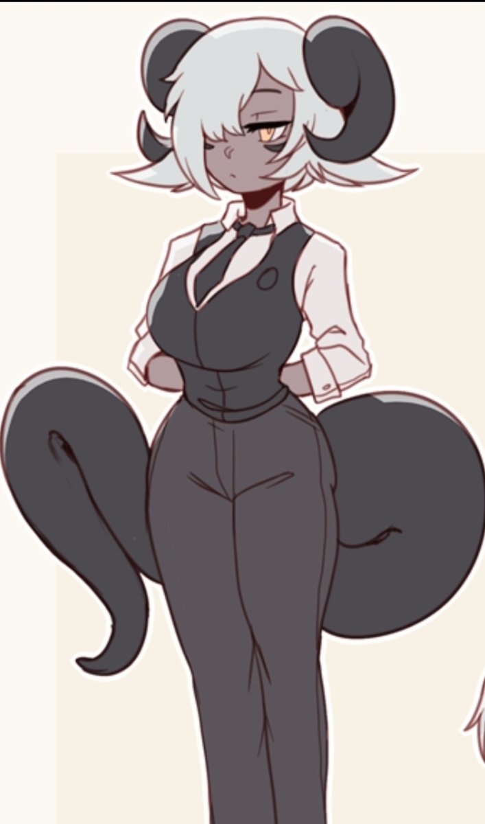 "Last call."

The dead-eyed bartender, Eva.

More information below: