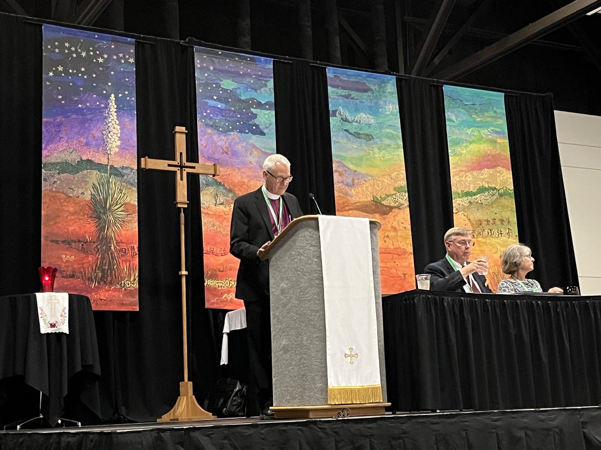 LutheranAdvoCO's tweet photo. We're off and running for the Rocky Mountain Synod Assembly this week in El Paso, Texas!
Looking forward to a great week of worship, conversation, business of the church, and border-related education and immersion.
#rmselca #CruzandoFronteras https://t.co/hQ7fQmnSxM