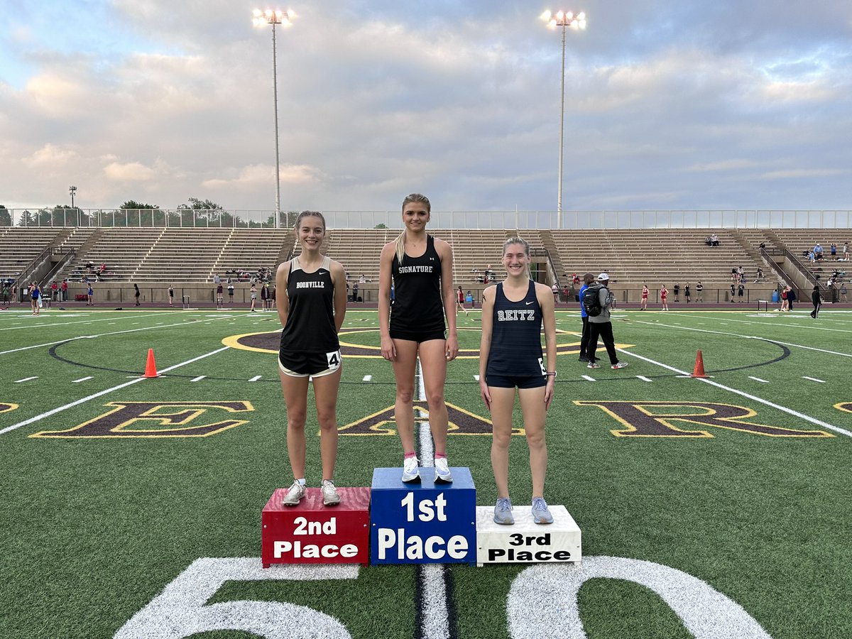 EVSC Athletics (@evsc_athletics) on Twitter photo Congratulations to Cordelia Hoover of <a href="/ReitzAthletics/">Reitz Athletics</a>. She finished third in the 1600m run and is headed to next week’s Regional. Congratulations! Congratulations to Cordelia Hoover of <a href="/ReitzAthletics/">Reitz Athletics</a>. She finished third in the 1600m run and is headed to next week’s Regional. Congratulations!