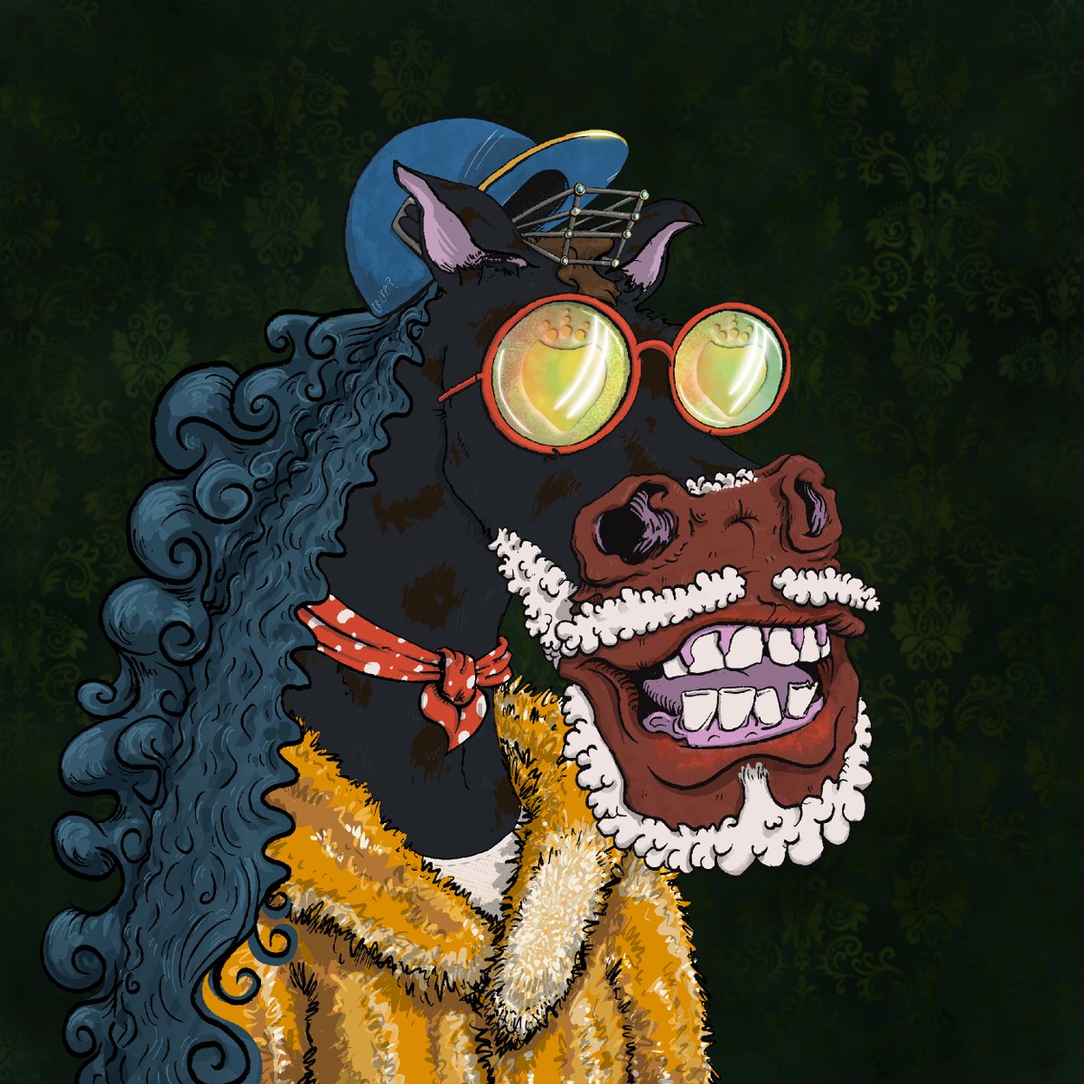 SalesFrh's tweet photo. Filthy Rich Horse #00620 with Attire: Fox Fur (1.71%) sold on https://t.co/cSvvdcaLeb for a collection offer of ₳46 ($16.86) https://t.co/fzJRGu0wf5