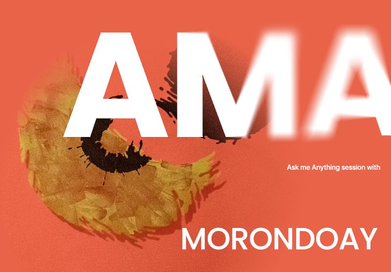 📢제 9회 에그버스작가 AMA 공지 및 질문 예약 이벤트

게스트 - <a href="/sighOmay/">MORONDOAY</a> 작가님

⏰ 23.05.18 오후 6시 30분 에그버스 트위터 스페이스

✅morondoay 작가님과 하는 AMA 에서 궁금하신 질문 댓글로 남겨주세요‼

✅스페이스 url: x.com/i/spaces/1lDxL…

🎁추첨을 통해 스벅 커피 쿠폰 (3명)