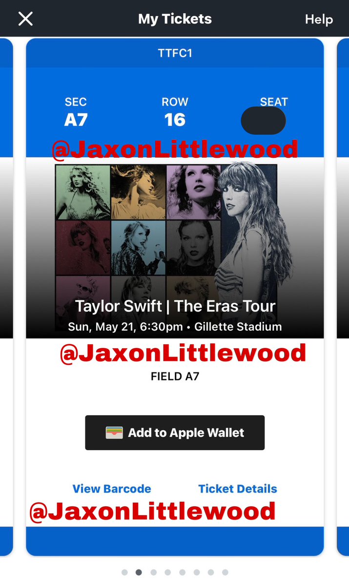 ErasTourResell's tweet photo. Selling TWO (2) FLOOR tickets to the show in Foxborough at Gillette Stadium on 5/21
💌 Selling for $865 TOTAL
💌 DM @JaxonLittlewood if interested
(tickets and price have been verified) 
💌 ONLY USE PAYPAL G&amp;S‼️
🏷 Eras Tour, Taylor Swift https://t.co/EYxHvdl9Wd