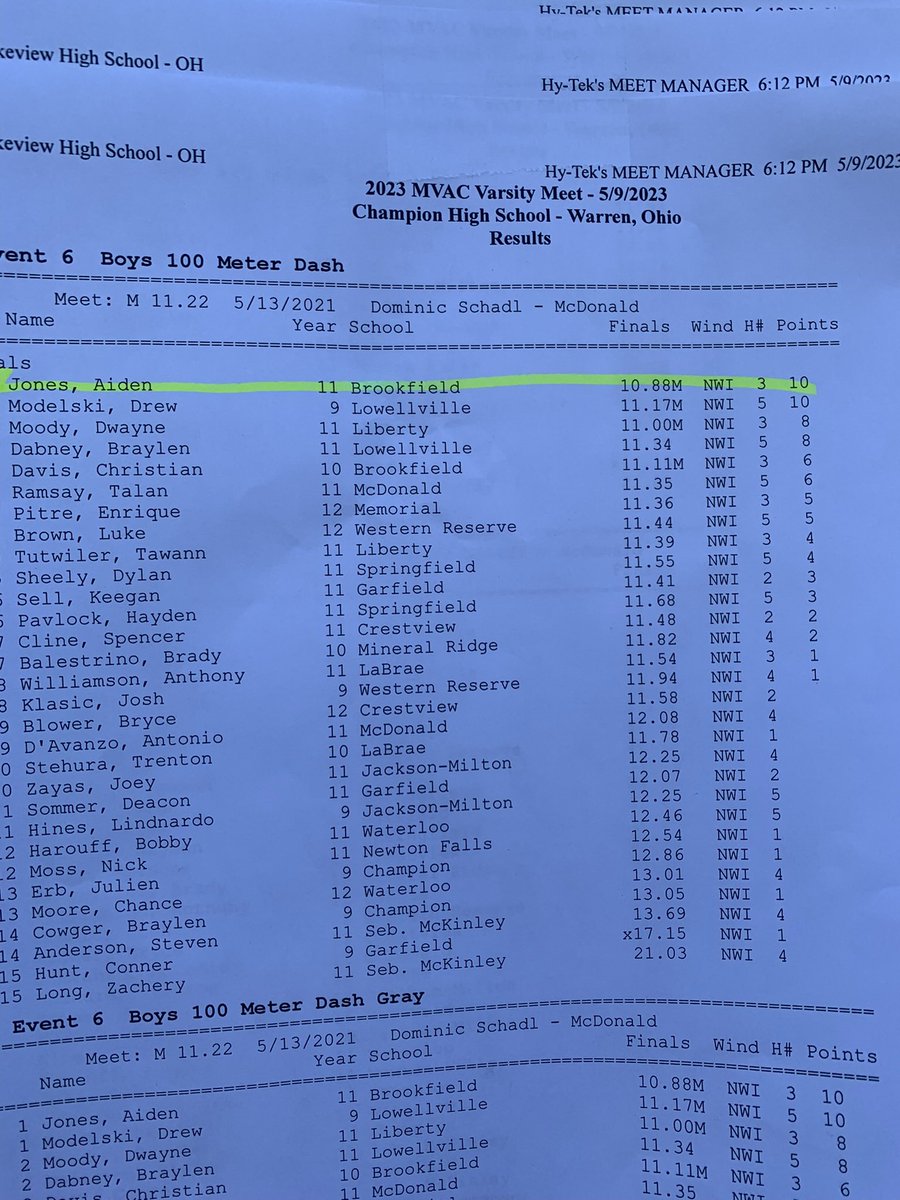 5star_aiden's tweet photo. Junior year PR before districts https://t.co/kiL2O1MRTF