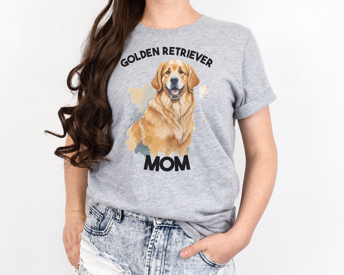 Excited to share the latest addition to our #etsy shop: Golden Retriever Mom T-Shirt etsy.me/3W97dzk #shortsleeve  #GoldenRetrievers #goldenretriever #goldenretrieverlover #dogmom #goldenmom #goldenlover #doglover #dogmomshirt #goldenretrievertee