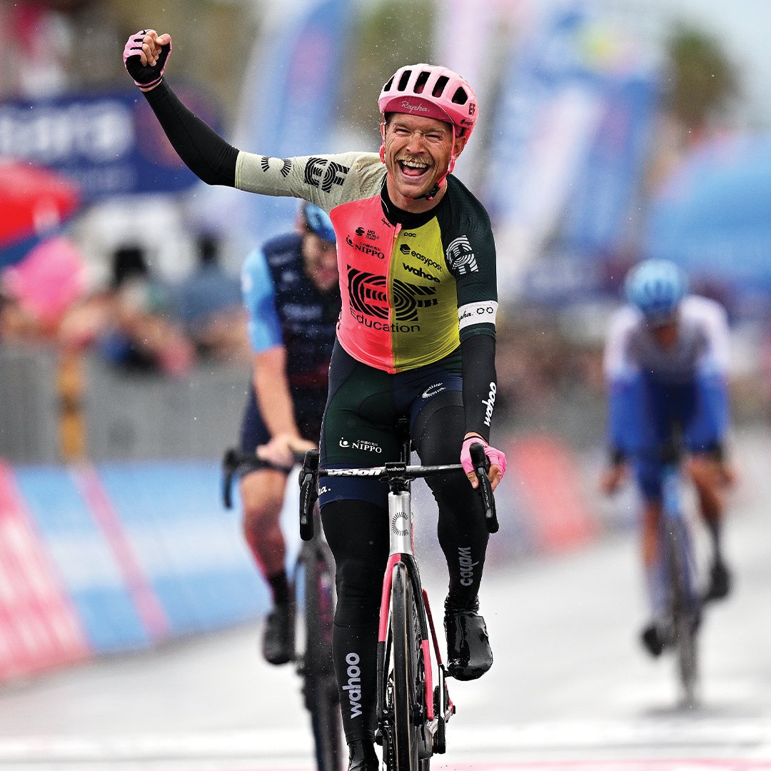 CannondaleJapan's tweet image. デンマークの英雄、マグナス・コルトがジロ・デ・イタリア第10ステージを逃げ切り勝利！バイクはエアロバイク「システムシックス」。おめでとう！

#rideCannondale #SystemSix #GirodItalia