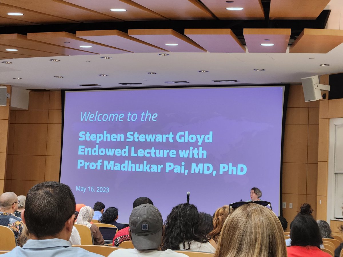 NwanneGift's tweet photo. Incredible to have @paimadhu talk about decolonizing global health at the @stevegloyd endowed lecture series. Going to be an explosive conversation I bet. https://t.co/KAue6YiLDU