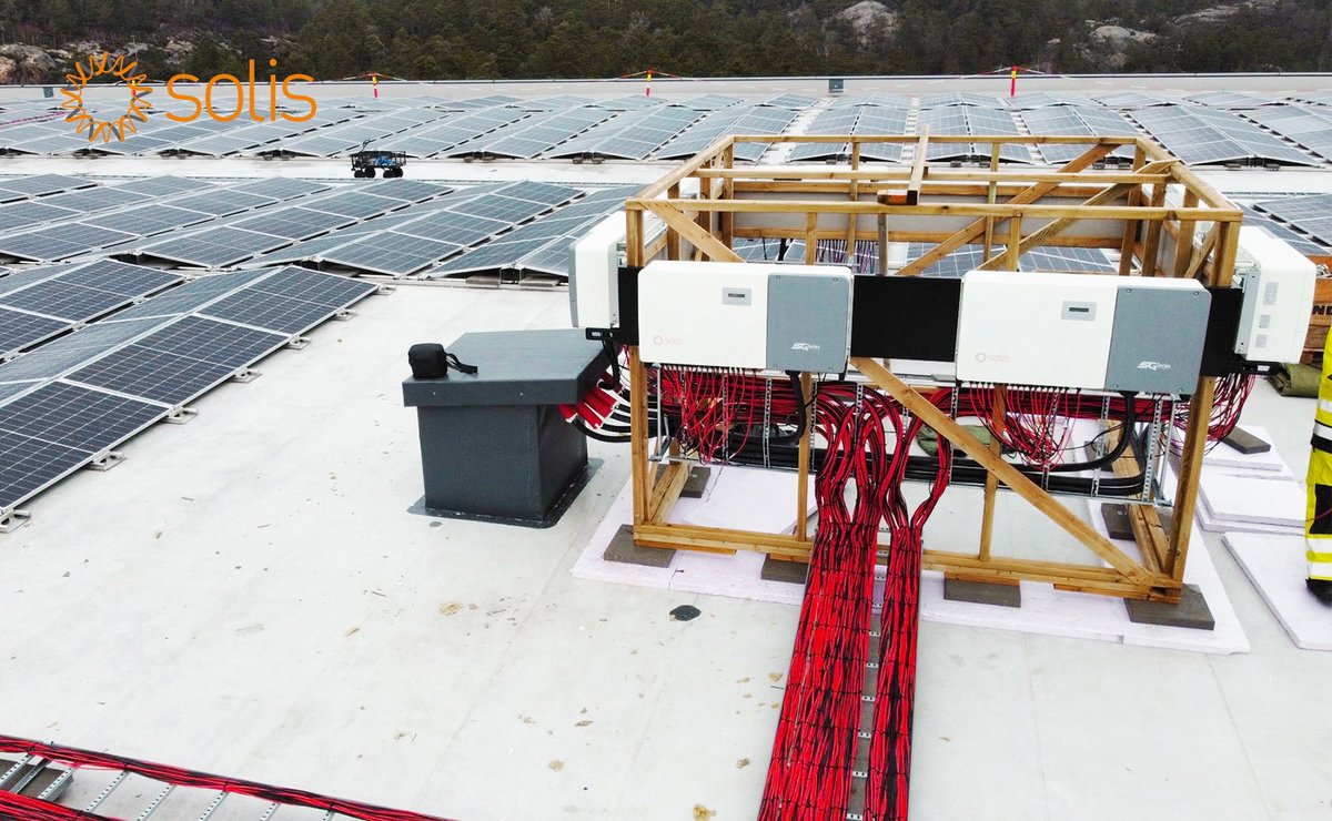 Solis_Inverters's tweet photo. #Soliscases in #Norway Excited to share a recent case of our Solis inverter installed in Norway, providing the owner with locally-sourced electricity. The client chose Solis-(80-100)K-5G-PRO which supports more than 150% DC size with high efficiency. The project helps reduce the carbon footprint and saves money in the long run. Let's all take a step towards a greener future by embracing #solarenergy!
To learn more about Solis Inverter and our other innovative products, come and visit our booth ๐๐-๐๐๐ at the #SNEC Shanghai, where our professional team will be eager to greet you.
Solis: 'Developing Technology to Power the World with Clean Energy.' ๐
#SNEC2023 #SolarEnergy #SmartEnergy