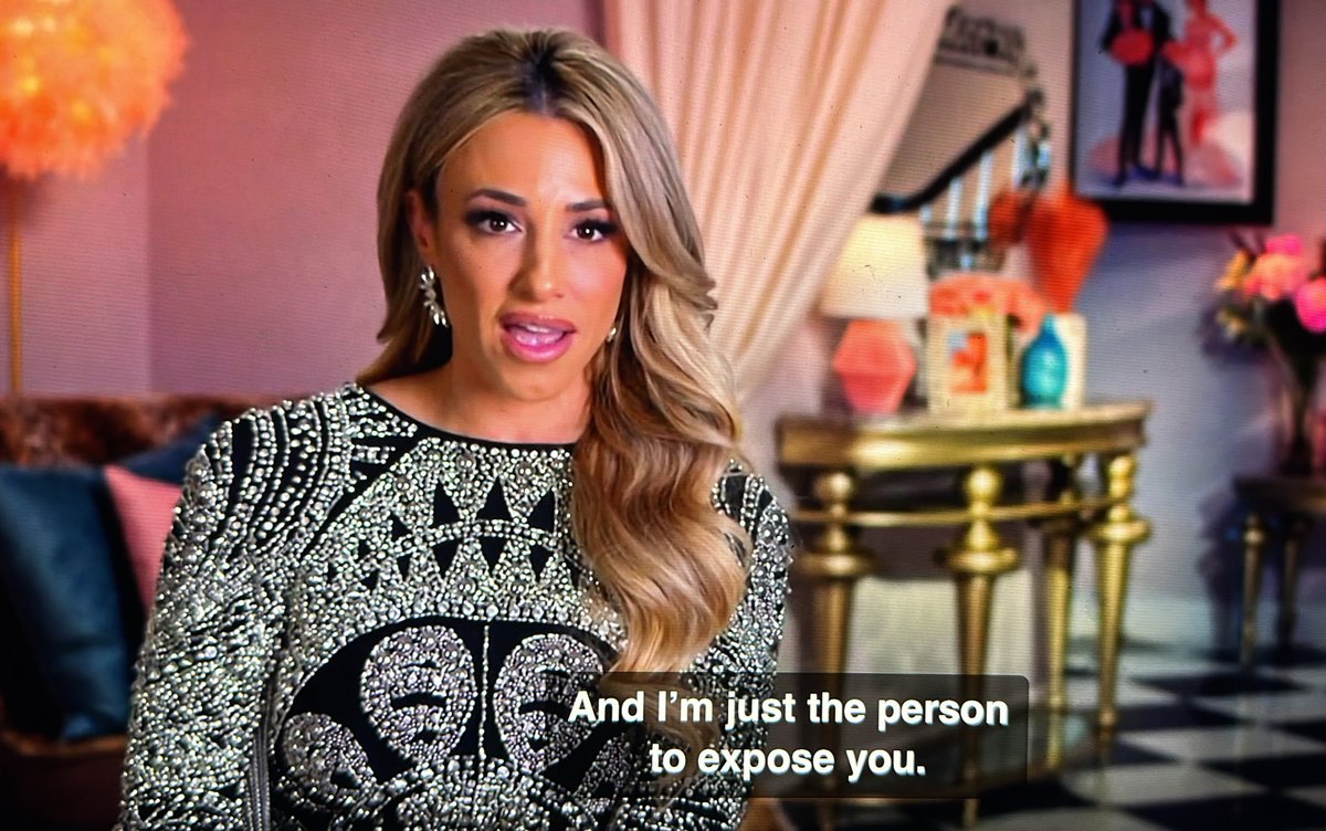 oneandonlyEddyb's tweet photo. Marge was not expecting Danielle to give her the energy she deserved… 
#RHONJ https://t.co/bp3PDNNXwu