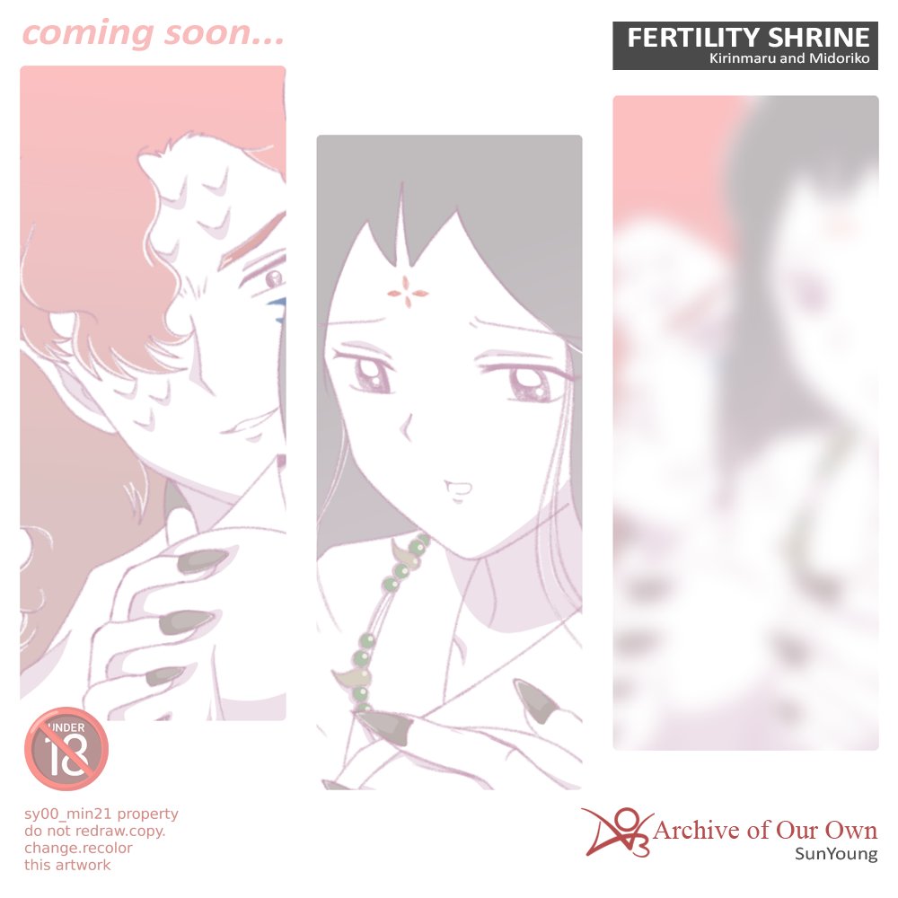 sy00_min21's tweet photo. Kirinmaru and Midoriko: Fertility Shrine
- Demon x Priestess
@SmutNetwork #kirinmaruxmidoriko #kirinmaru #midoriko #midokirin #midomaru #erotica #demon #shrinemaiden #半妖の夜叉姫 #犬夜叉 #inuyasha #HanyouNoYashaHime #麒麟丸 https://t.co/wLL4ACsQGo